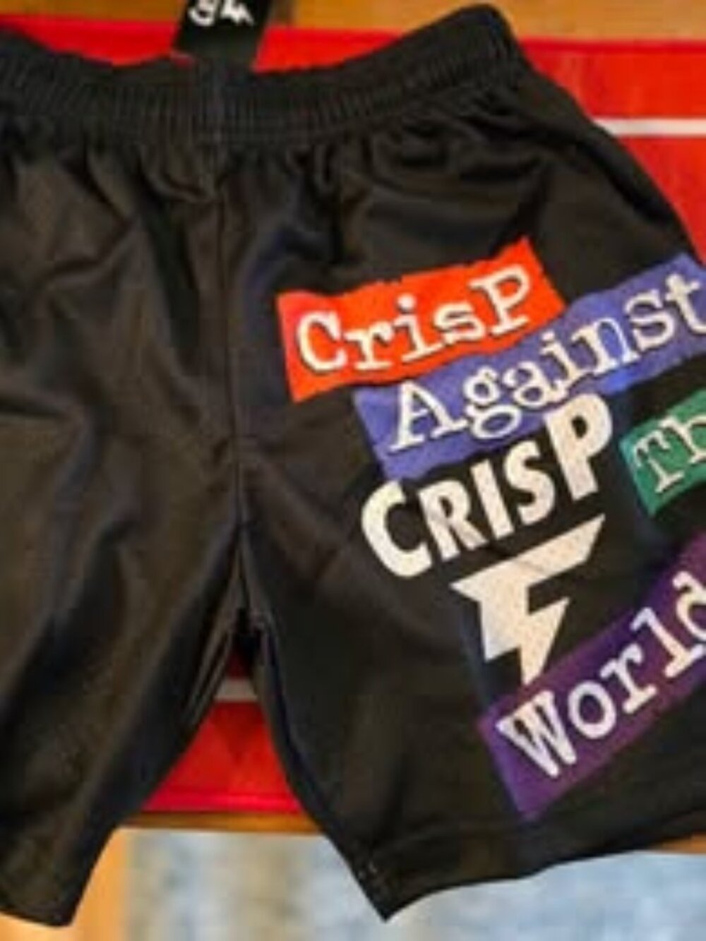 Large CRISPY NYC Crispy against the world black